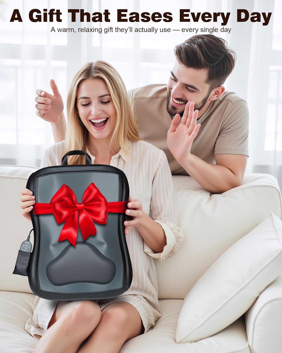 Ultimate Heated Shiatsu Back MassagerTM