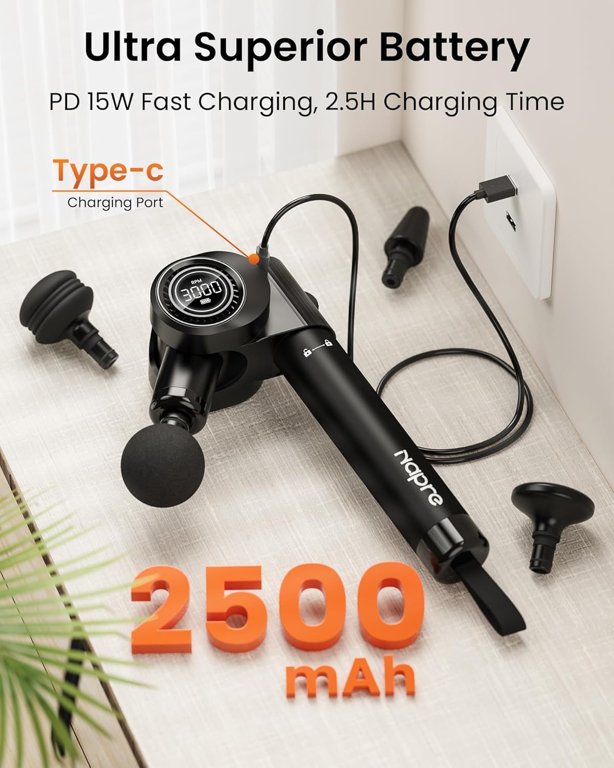 Premium Deep Tissue Massage Gun™