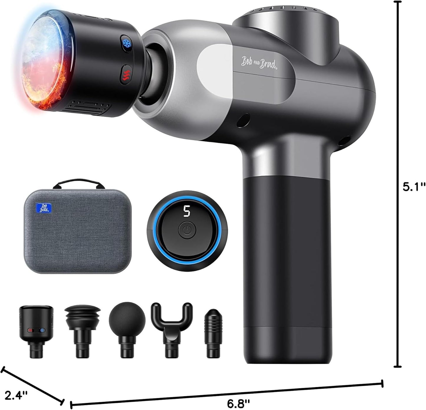 Pro Massage Gun with Heat & Cold Therapy™