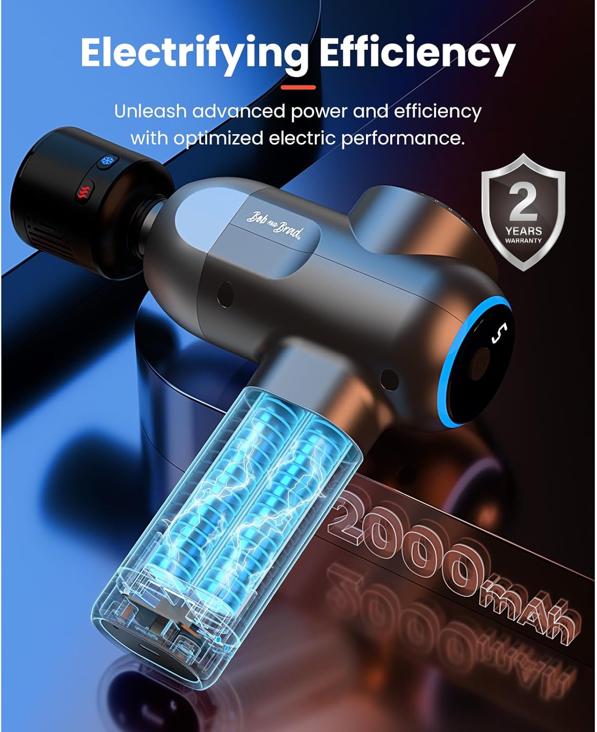 Pro Massage Gun with Heat & Cold Therapy™